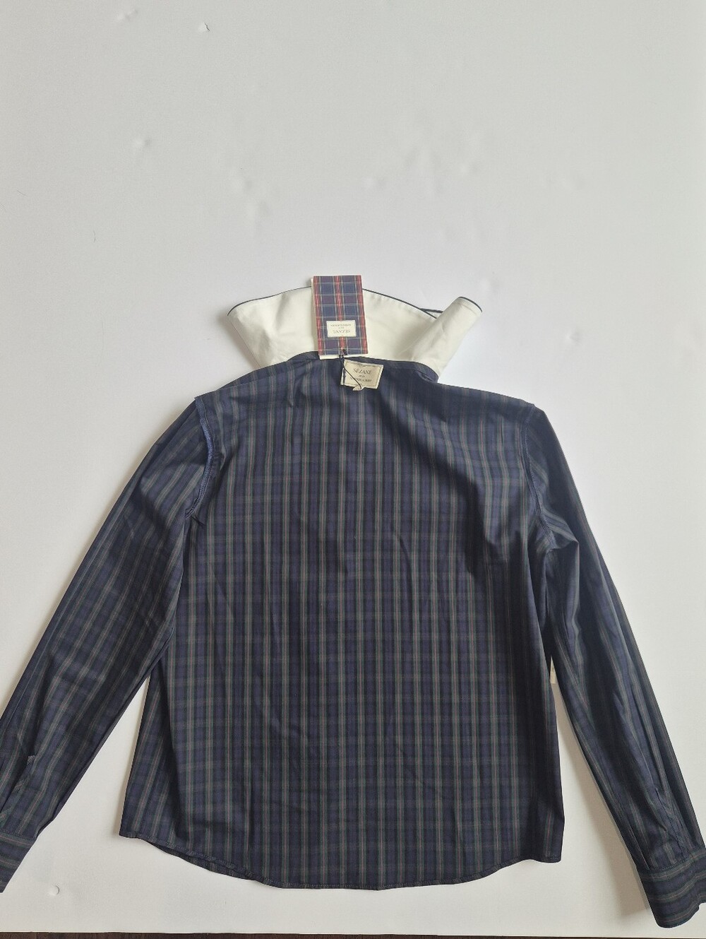 *NWT* [Sezane X MDLO] Gema Shirt in Morley Checks, Size 38/6, Maria De La Orden - Picture 12 of 16